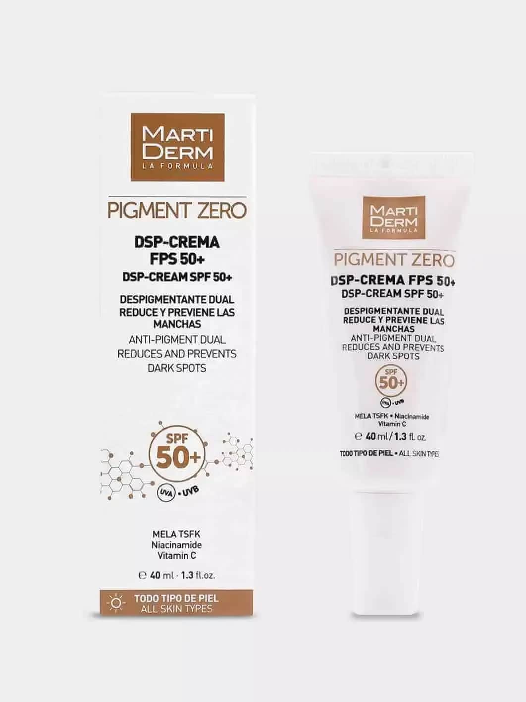 Martiderm Pigment Zero SPF50+ 40g - Manchas