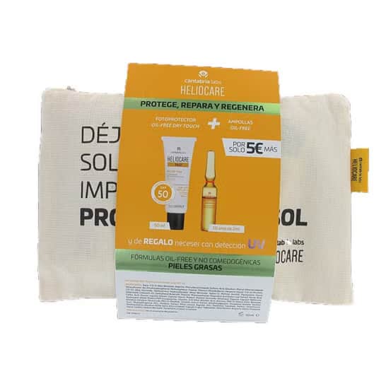 Heliocare 360 Gel Oil-Free SPF50 50ml + Endocare Radiance 10 ampollas