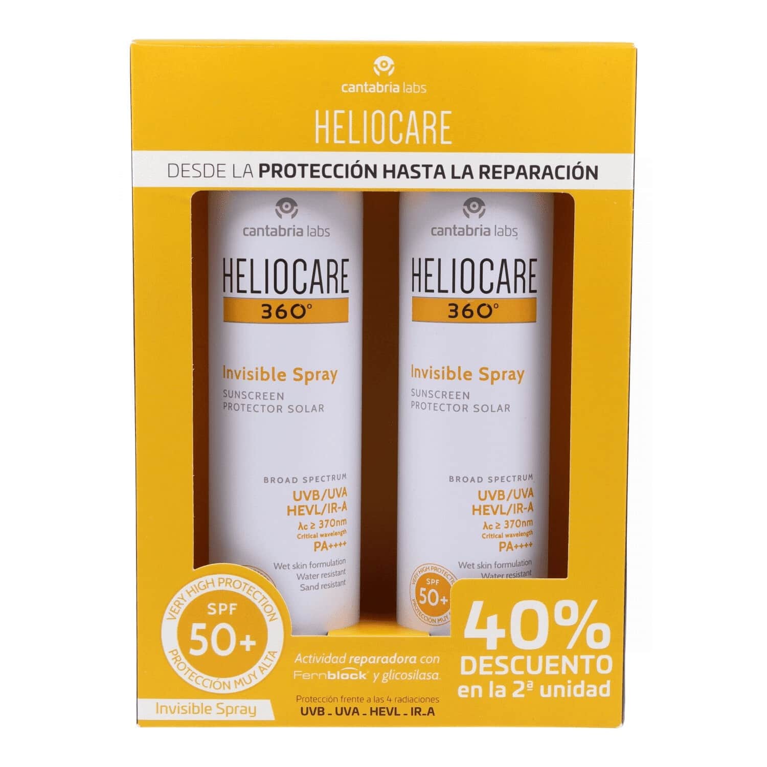 Heliocare 360 Spray Invisible 360 2x200ml