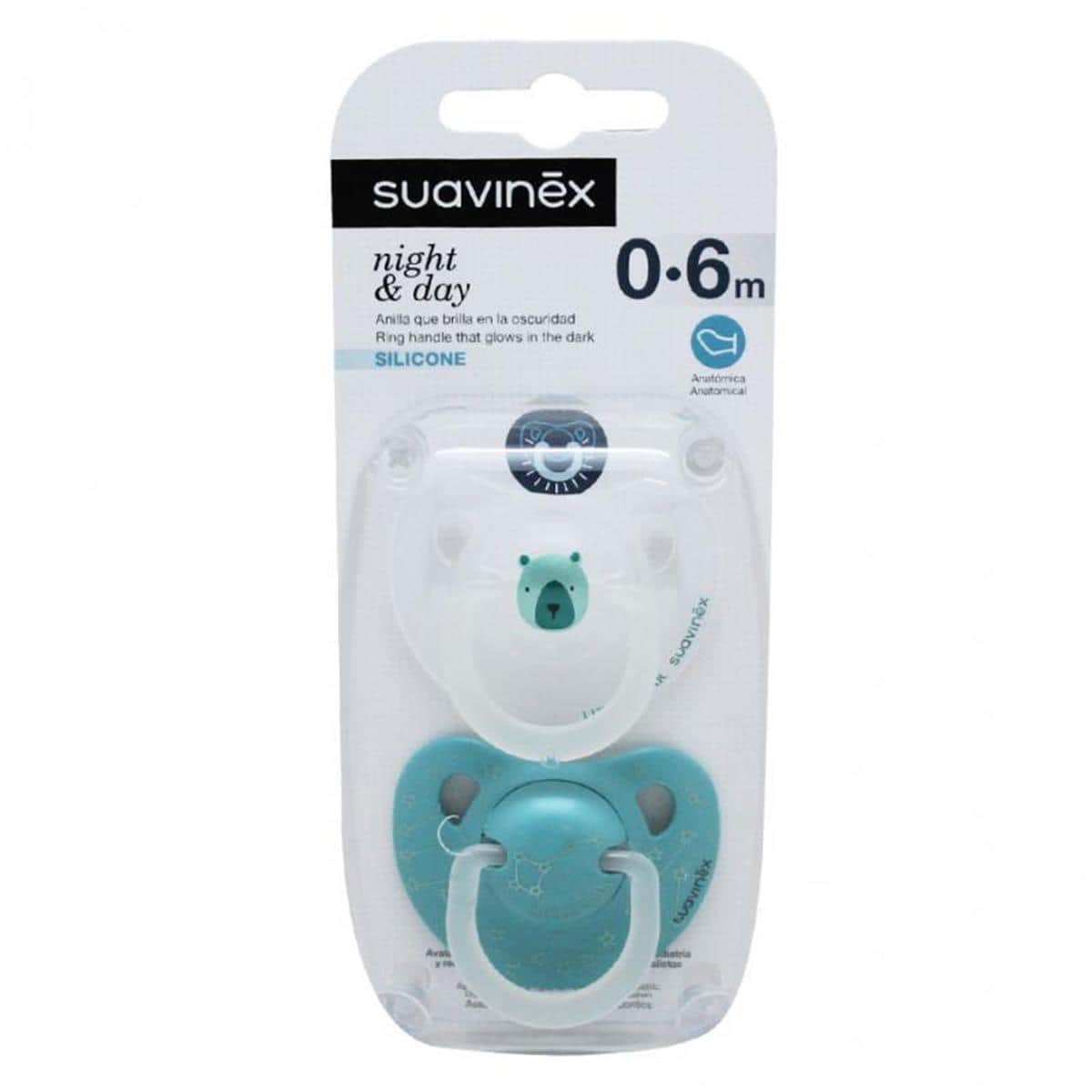 Suavinex Chupete Noche y Dia 0-6 Meses