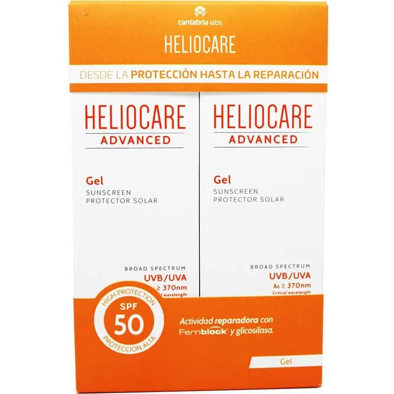 Heliocare Duplo Advanced Gel Solar SPF50 2x200ml