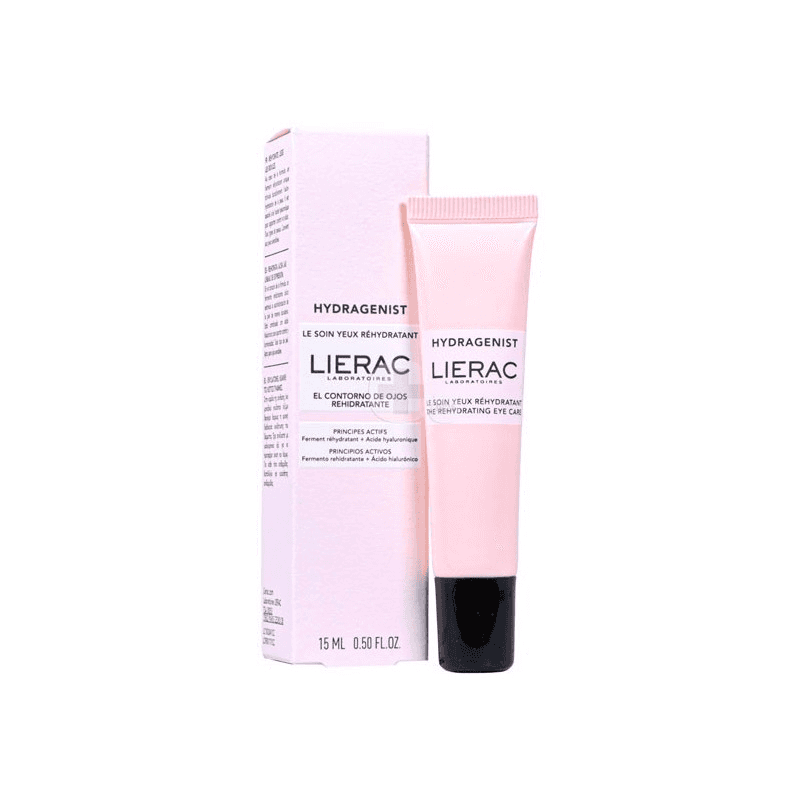 Lierac Hydragenist Gel-Crema Ojos Rehidratante Alisador 15ml