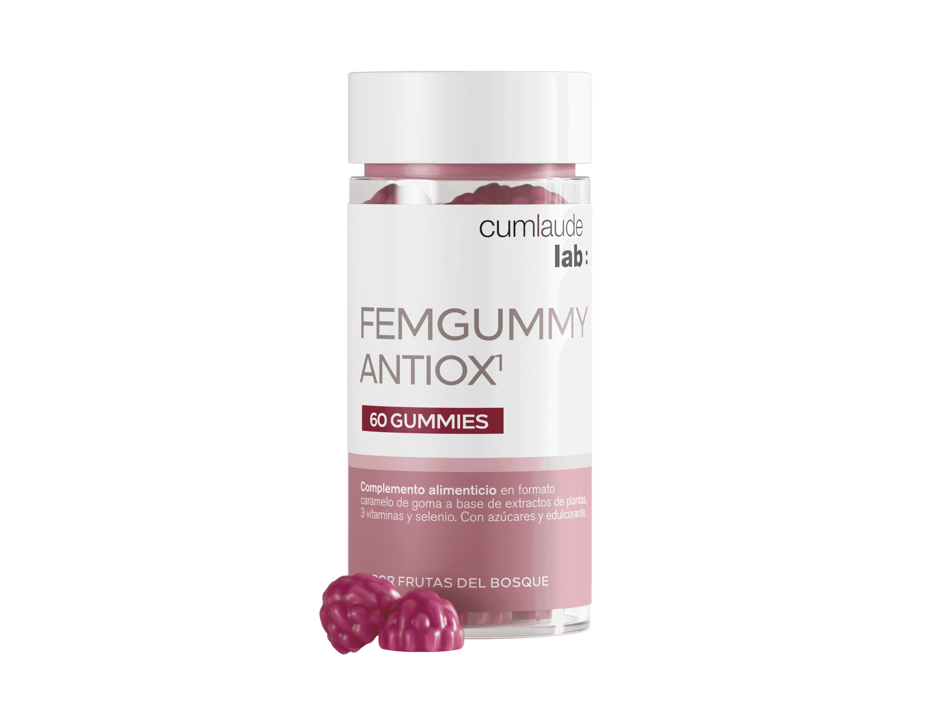 Cumlaude Lab Femgummy Antiox 60 Gummies