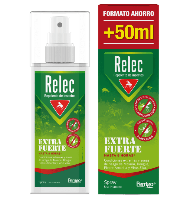 Relec Repelente Mosquitos Extra Fuerte Spray XL 125ml