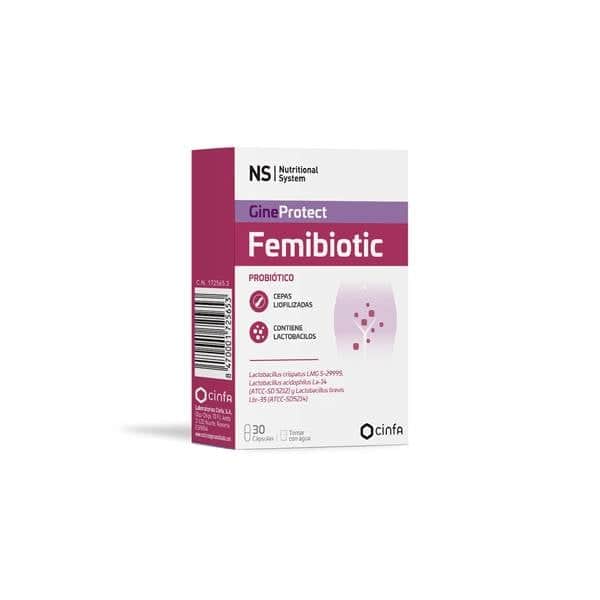 NS Gineprotect Femibiotic 30 cápsulas
