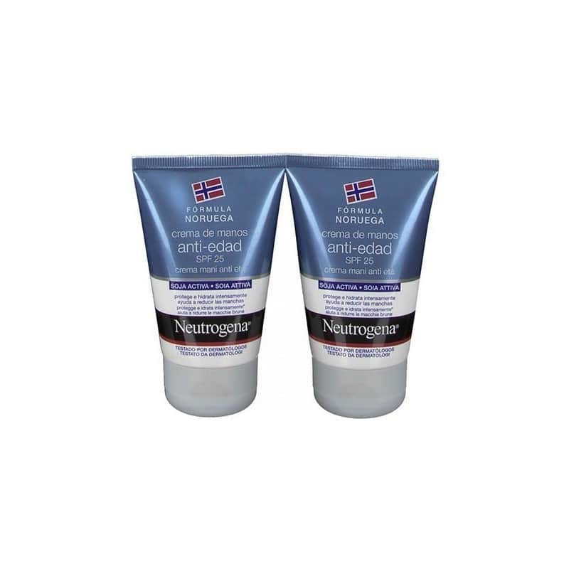 Neutrogena Crema Manos Antiedad SPF25 2x50ml