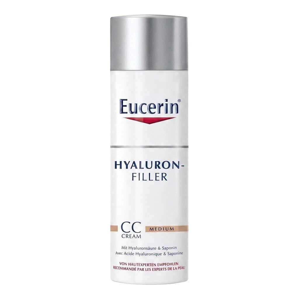 Eucerin Hyaluron-Filler Crema CC FPS 15 con color tono medio 50ml