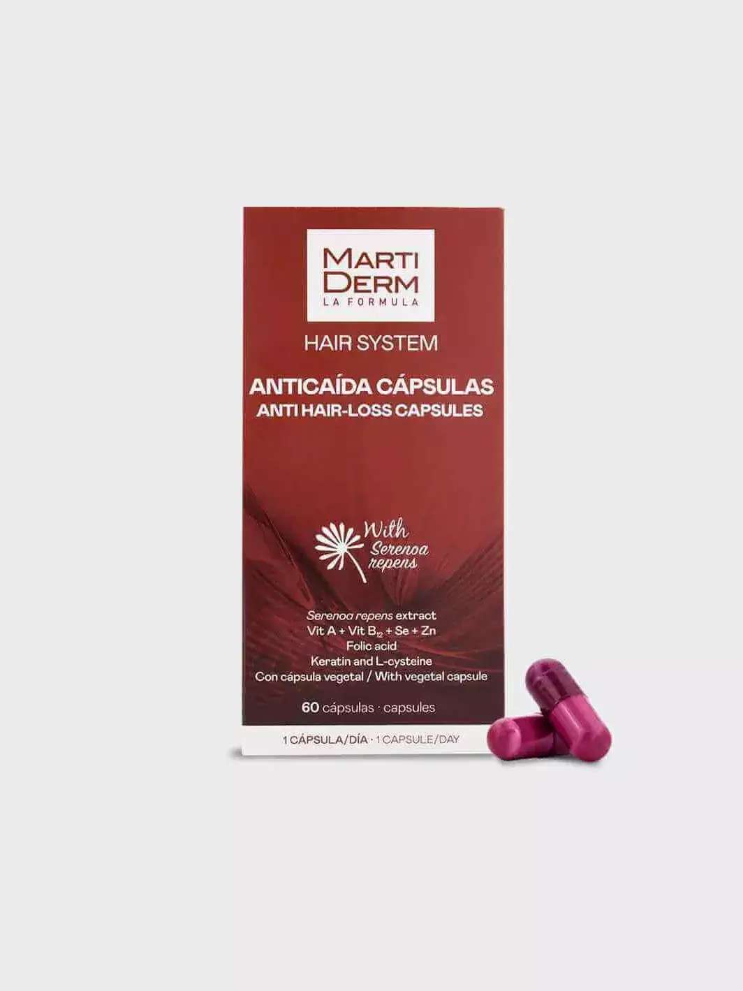 Martiderm Hair System Anticaída 60 Caps | Caída