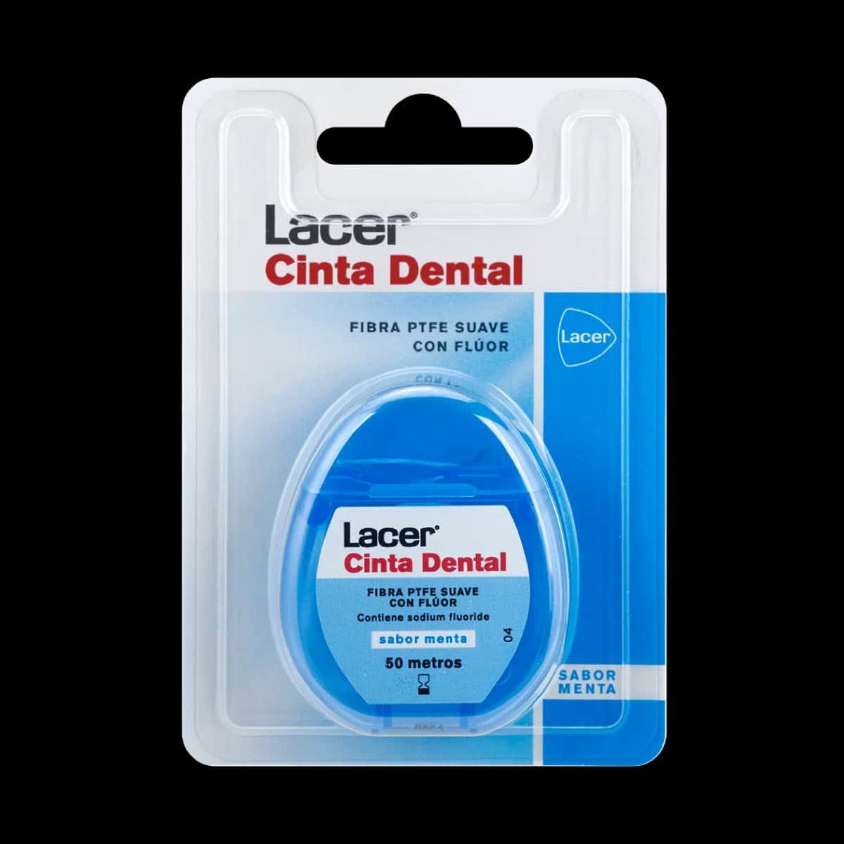 Lacer Cinta Dental Fluor y Triclosan 50m