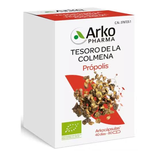 Arkopharma Arkocápsulas Própolis Bio 80 capsulas
