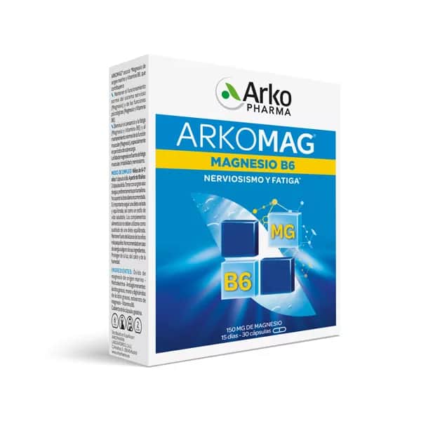 Arkopharma Arkomag Magnesio B6 30 capsulas