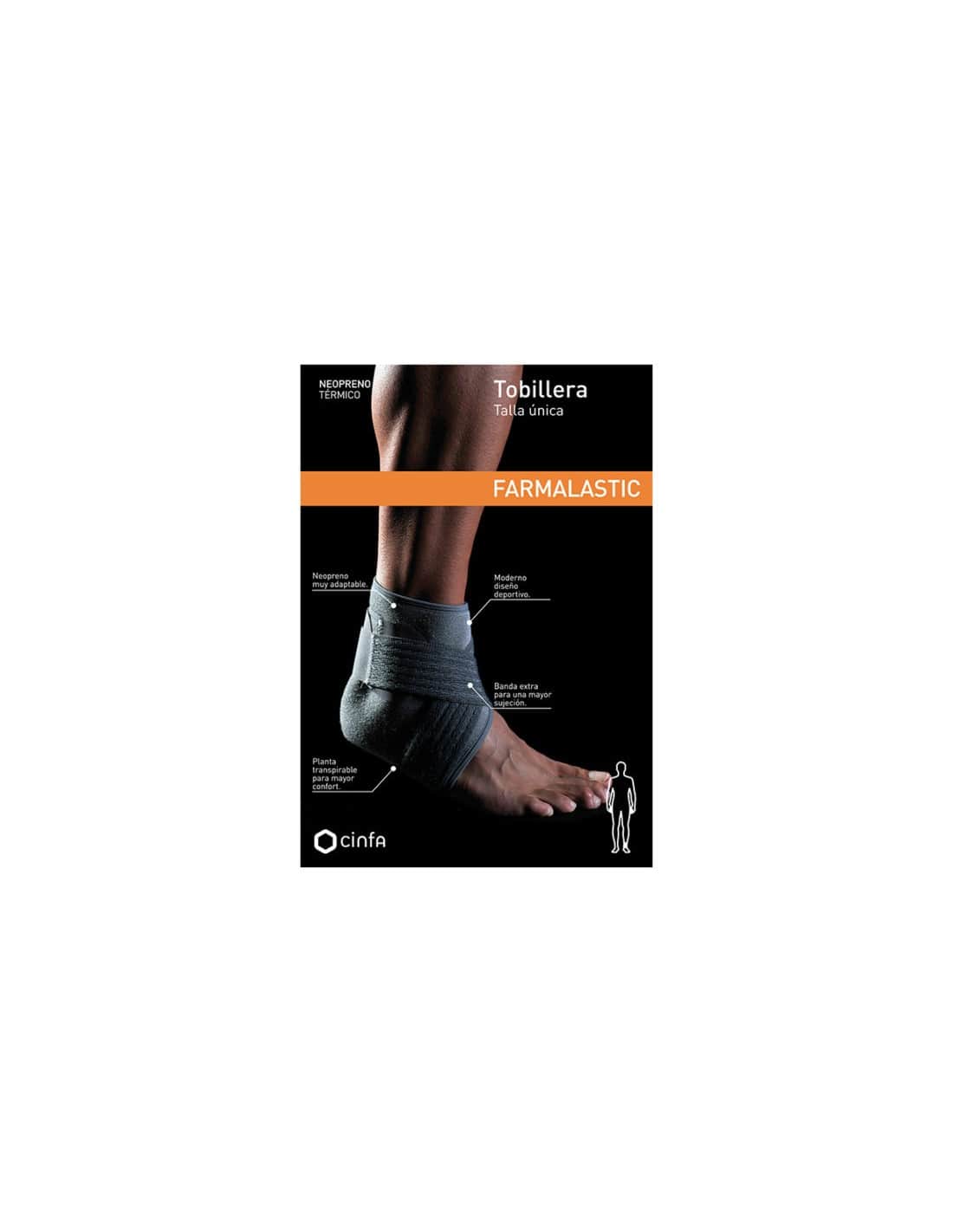 Farmalastic Tobillera Neopreno Talla 3