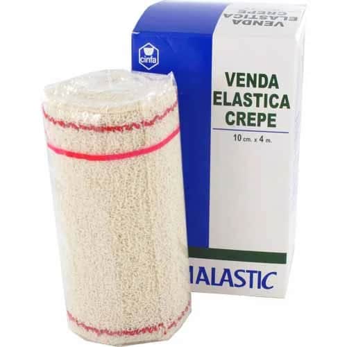 Farmalastic Venda Elástica Crepe 10cm x 4m