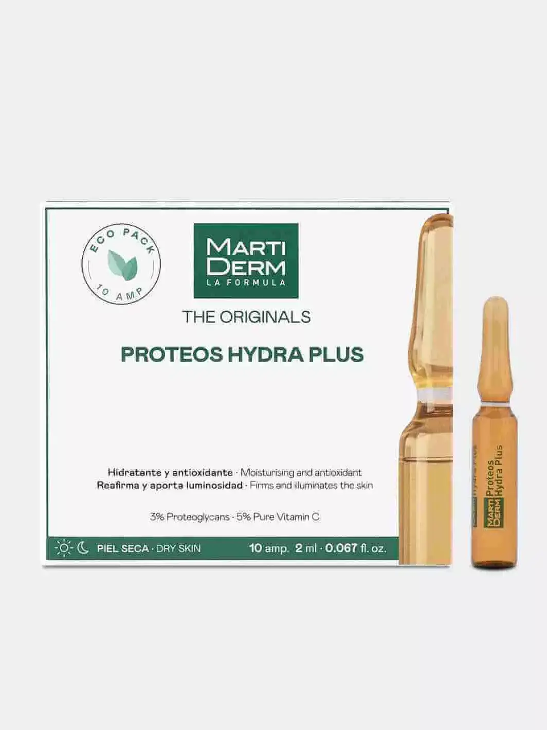 Martiderm Proteos Hydra Plus Piel Seca 10 ampollas