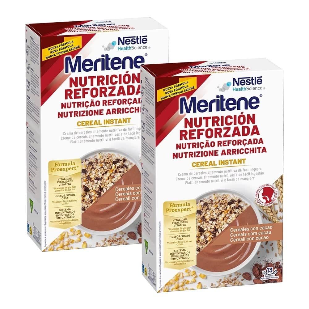 Meritene Cereales Cacao 2x300g