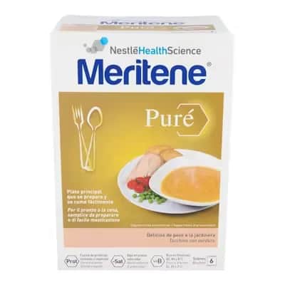 Meritene Pure Pavo a la Jardinera 6 unidades
