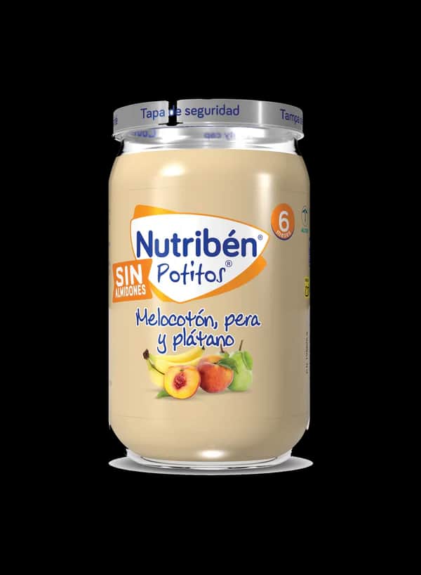 Nutriben Potito Melocotón Pera Plátano 235g