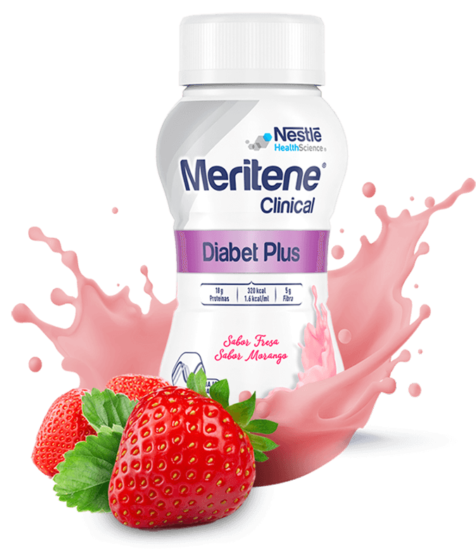 Nestlé Meritene Clinical Diabet Plus Sabor Fresa 24x200ml