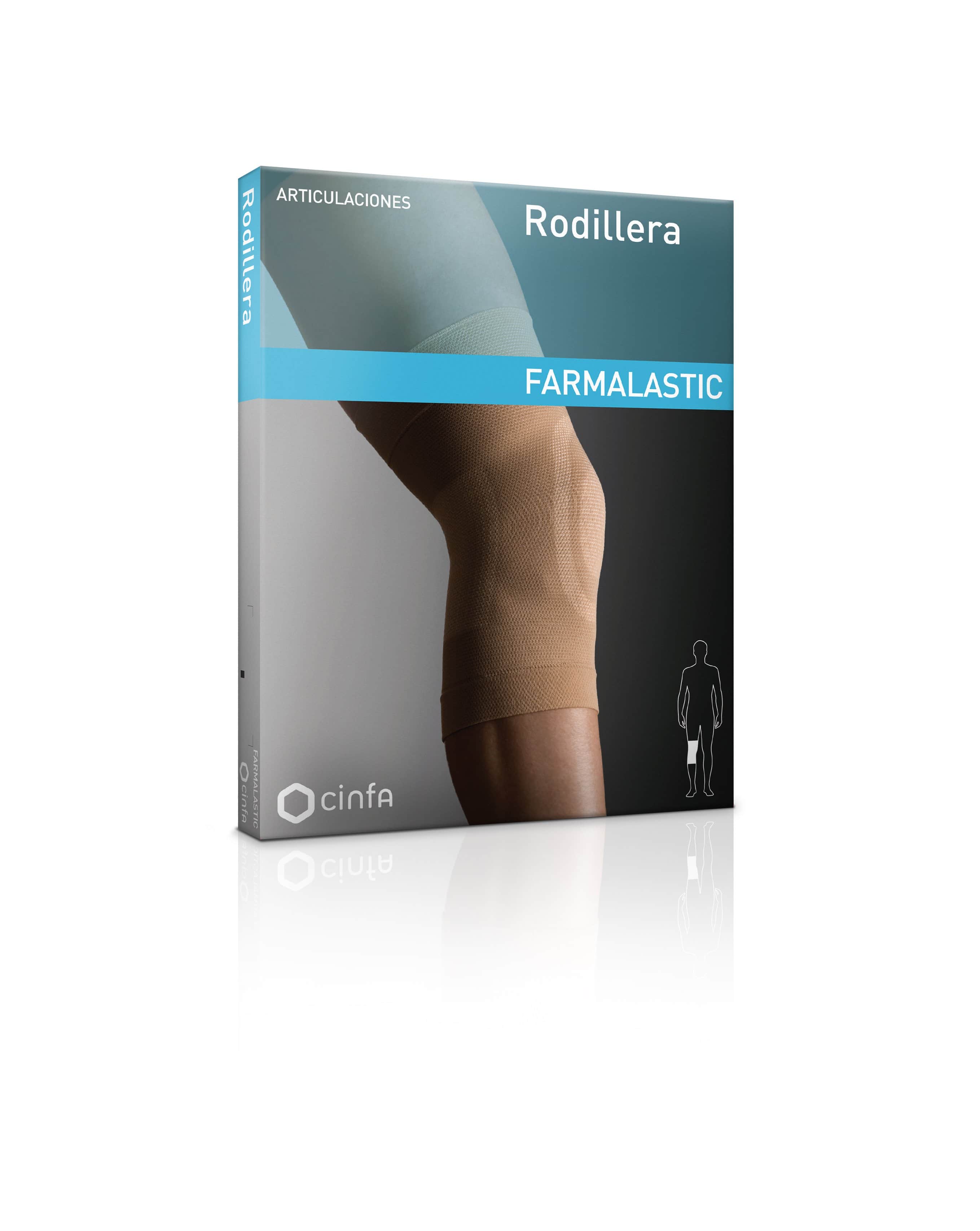 Farmalastic Rodillera Compresiva Talla M
